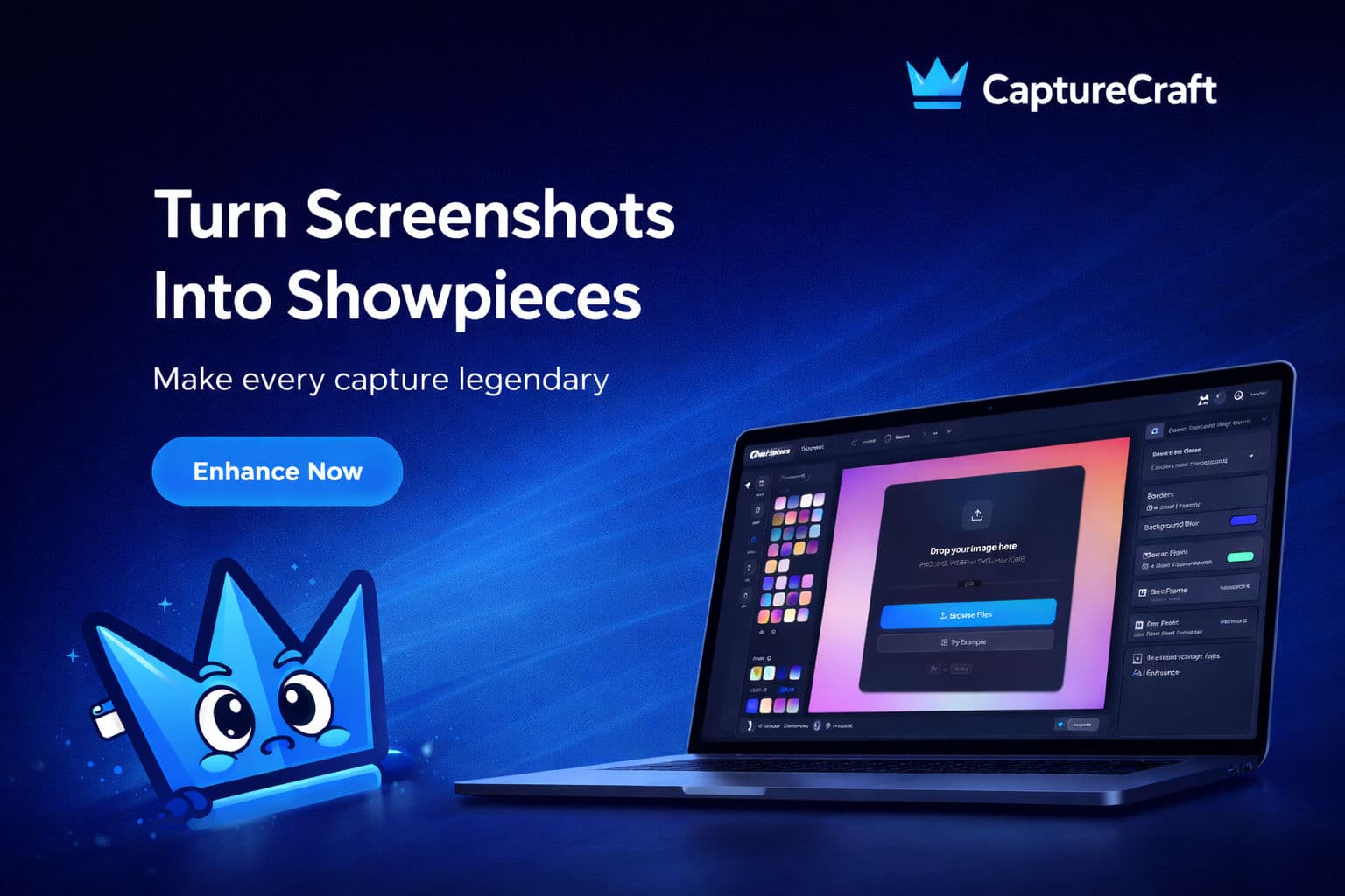 CaptureCraft Editor Interface